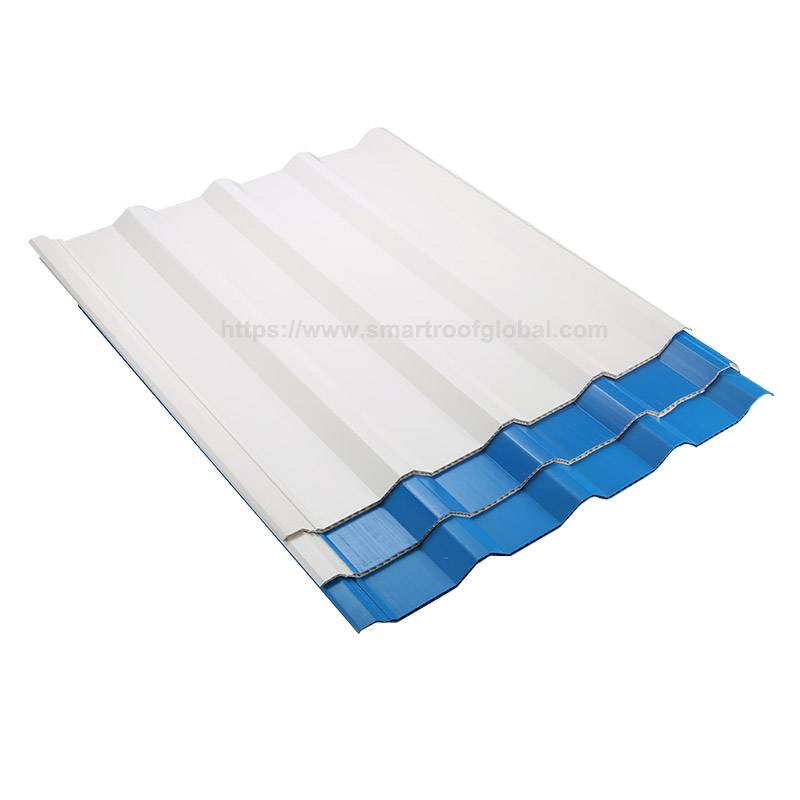 Good User Reputation for Twinwall Polycarbonate Sheet - Pvc Corrugated Roofing Sheets – Smartroof detail pictures