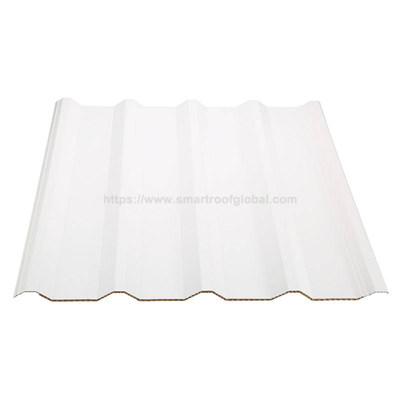Trending Products Recycled Plastic Roof Tiles - Polycarbonate Hollow Sheet – Smartroof detail pictures