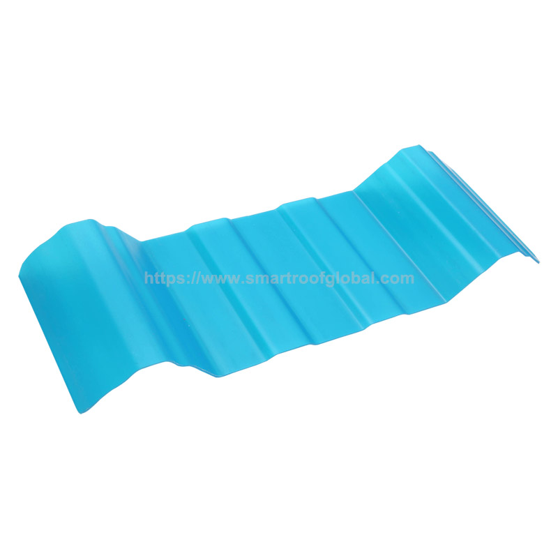 Big Discount Plastic Pc Sheets - Smartroof PVC Skyline Plastic Roof Tile – Smartroof detail pictures