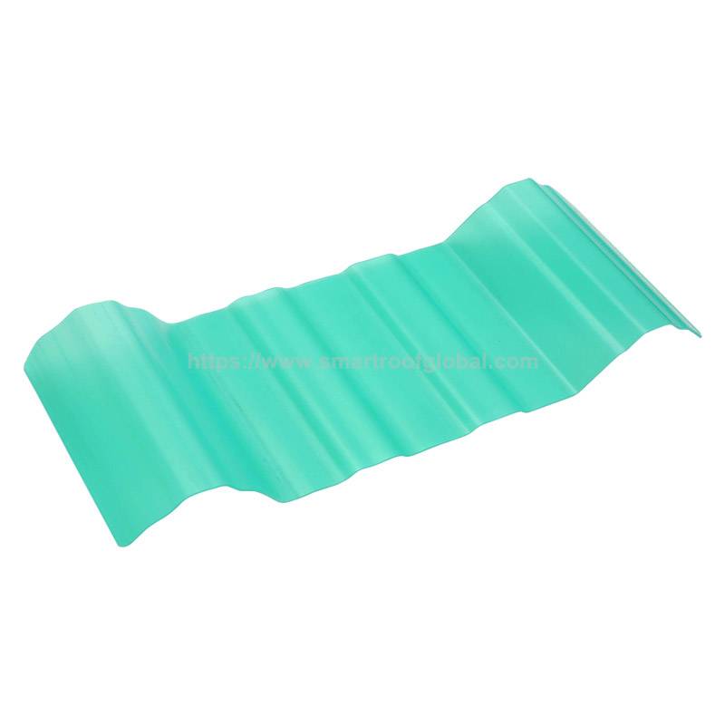 factory Outlets for Plastic Roof Panels - China Plastic PVC Polycarbonate Translusent Skyline Roof Sheet – Smartroof