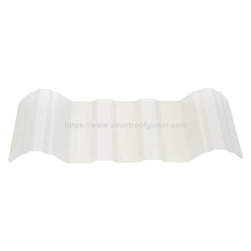 factory Outlets for Plastic Roof Panels - China Plastic PVC Polycarbonate Translusent Skyline Roof Sheet – Smartroof