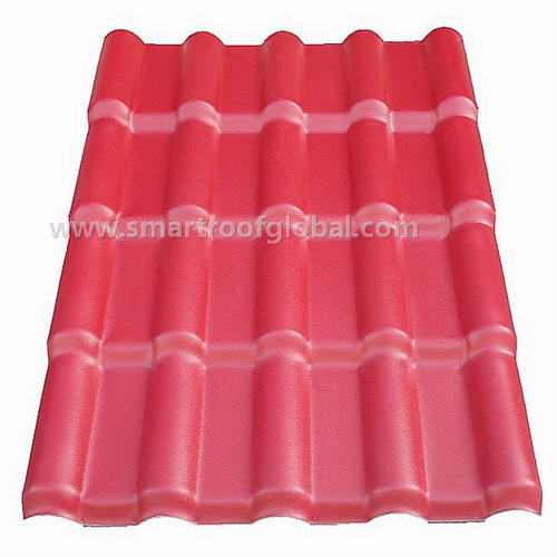 Big Discount Skylight Installation - Red Color Synthetic Resin Roof Tile – Smartroof