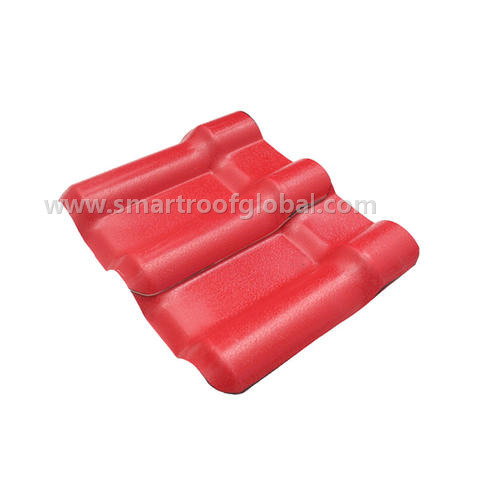 New Arrival China Roofing Plate - Red Color Synthetic Resin Roof Tile – Smartroof
