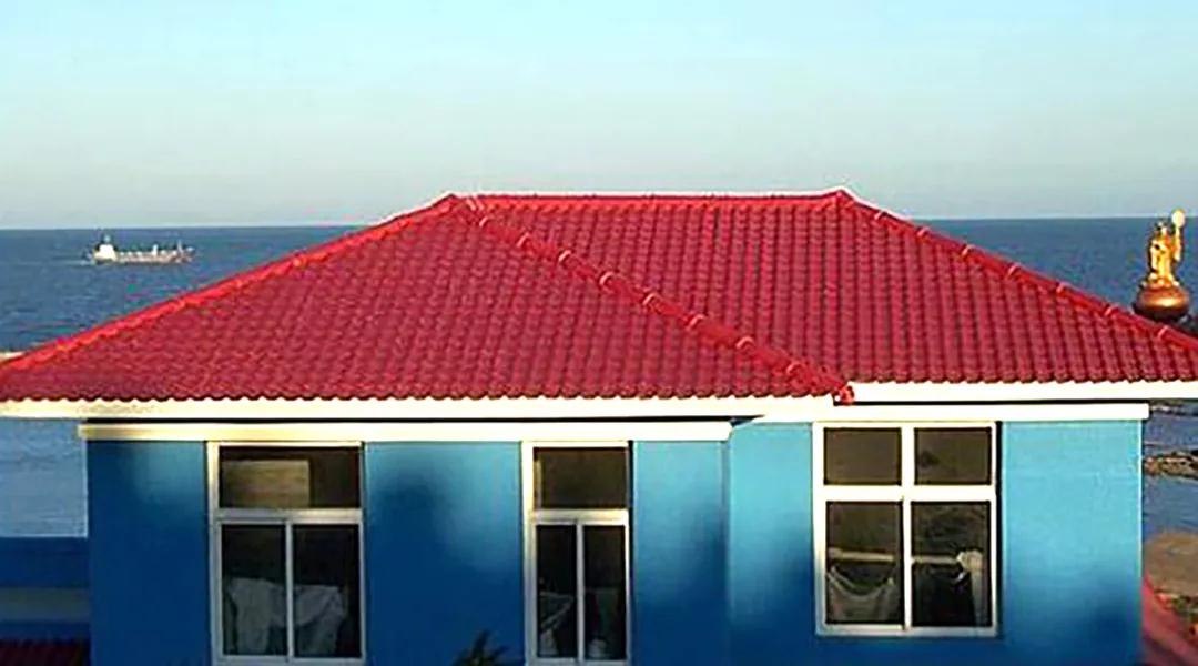 Light Steel Villa with Resin Tile, Perfect Performance