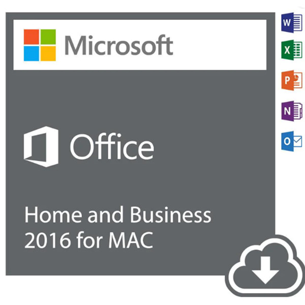 MICROSOFT OFFICE 2016 HOME AND BUSINESS VERSION FOR MAC ESD