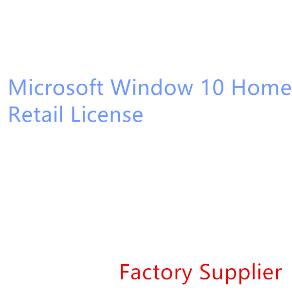 Microsoft Windows 10 Home 32bit/64bit Product Retail Key Multi-Language