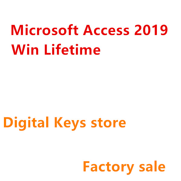 Microsoft Access 2019 Retail Lifetime Used