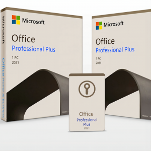 Microsoft Office 2021 Professional Plus Box DVD 1 PC