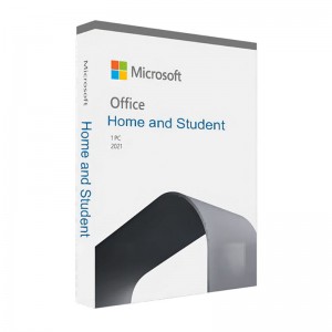 Microsoft Office 2021 Home and Student Genuine License Activation Key Puna verzija za 1 PC