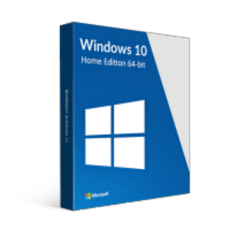 Microsoft Windows 10 Home 64bit Edition Genuine License Activation Key Full Version for 1 PC