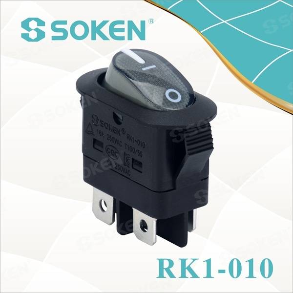 Interruptor rotativo de alto rendemento de 26 mm Rs260304a0x-hw1