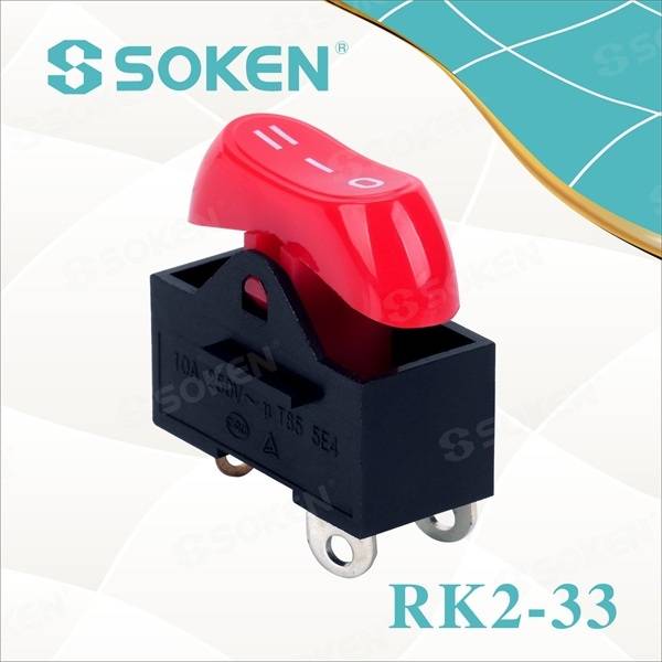 Preço super mais baixo China 10A 250V Interruptor oscilante para secador de cabelo elétrico Certificado VDE