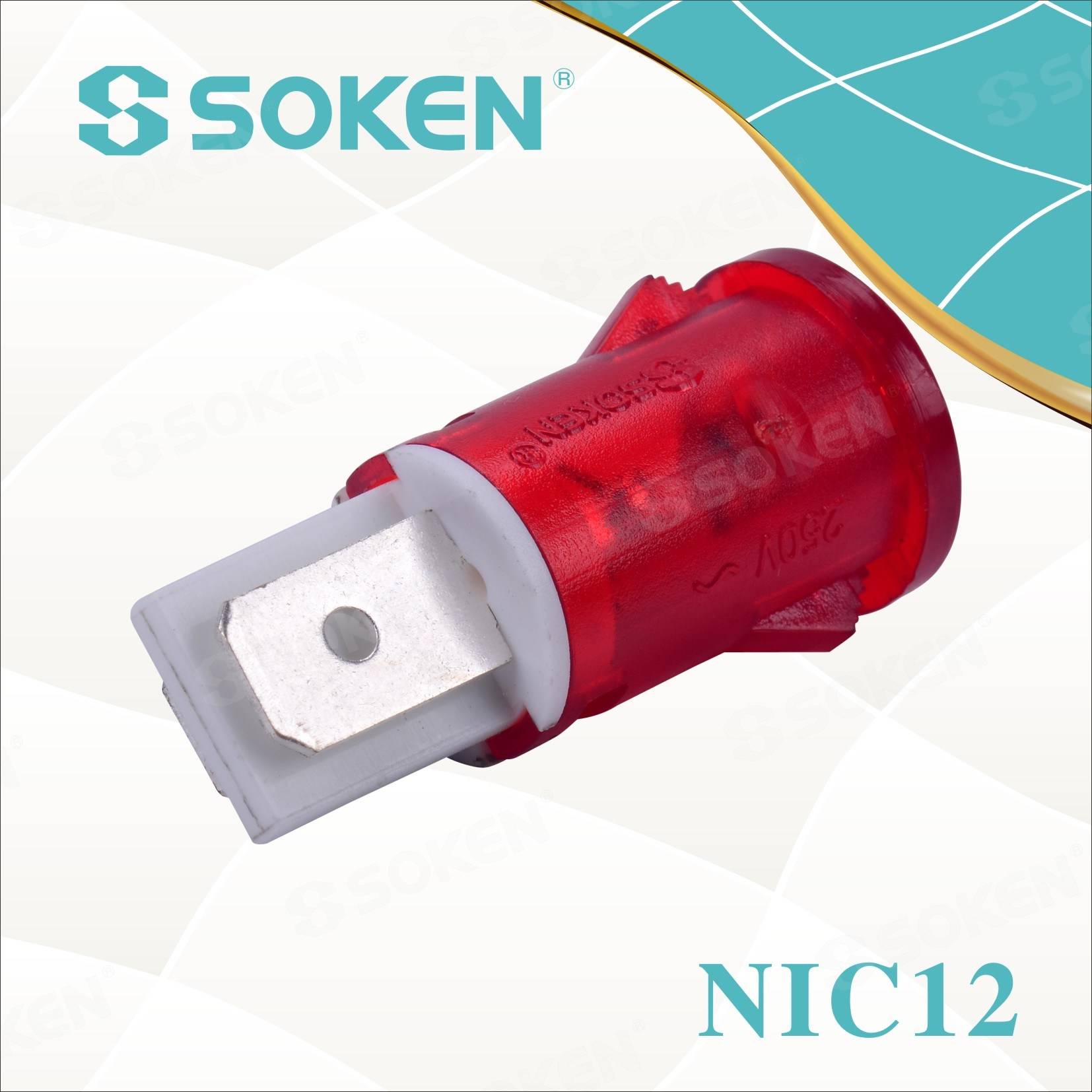 Top Quality vandal Metal Pushbutton Switch -
 Neon Indicator Light with 110V, 125V, 24V, 12V – Master Soken Electrical