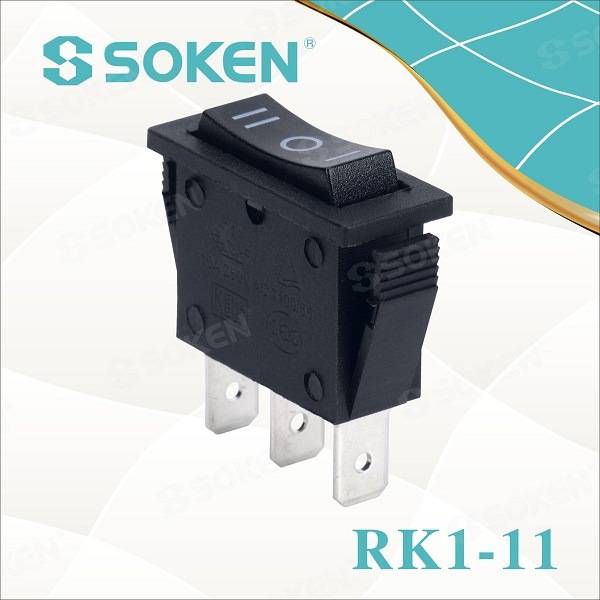 Big Discount 12v Illuminated Switch -
 Rk1-11 Home Appliance on off on Rocker Switch T85 – Master Soken Electrical