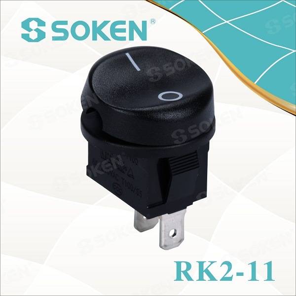 2018 New Style Flat Push Button Switch -
 Rk2-11 Defond Kema Magnifier Rocker Switch 6A 250VAC T85 – Master Soken Electrical