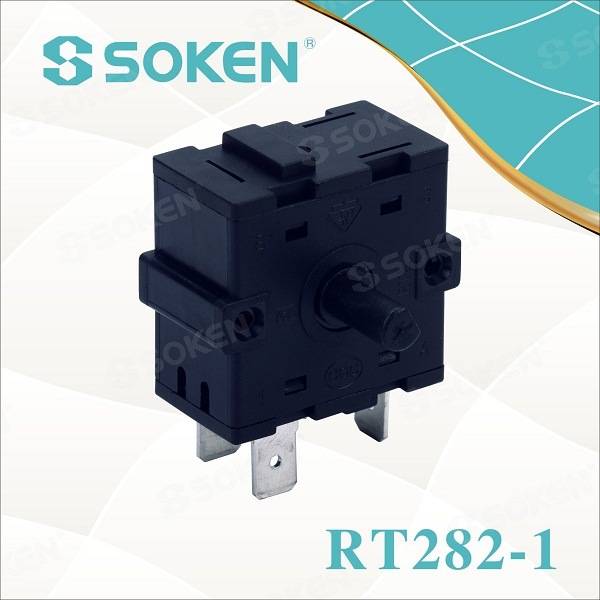 Professional China Illuminated Momentary Switch -
 Soken Bremas 9 Position Patio Heater Rotary Encoder Switch 16A – Master Soken Electrical