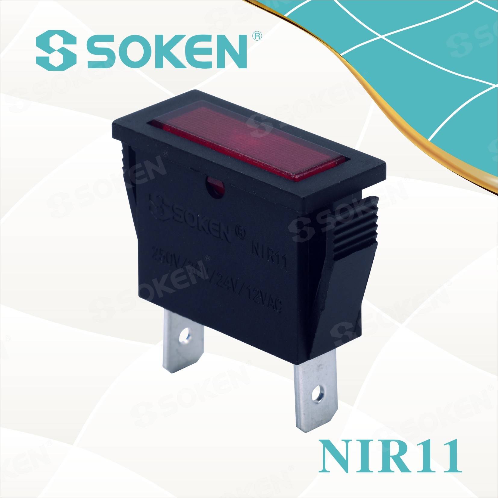 Wholesale Selector Push Button -
 Soken LED/Neon 2 Pin Indicator Light – Master Soken Electrical