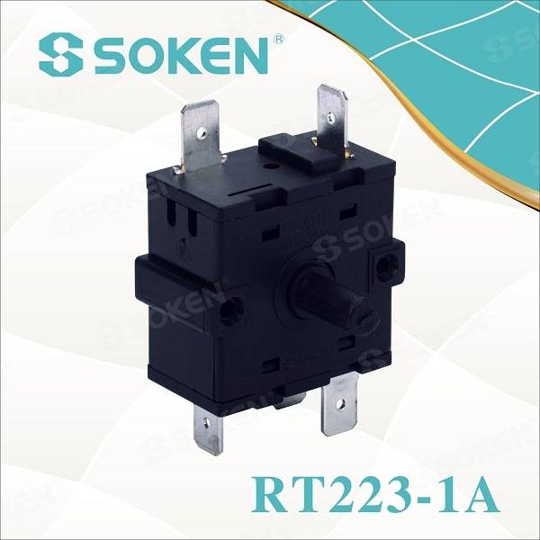 Factory source Wobbler Tact Switch -
 Soken VAC Oven 5 Position Rotary Encoder Switch Ktl 16A – Master Soken Electrical