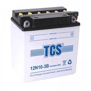 TCS motorcycle battery 12N10-3B