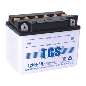 Cheapest Price Honda Cb500 Battery - TCS motorcycle battery 12V dry charged 12N4-3B – SongLi