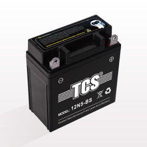 Best Price for 6v Motorbike Battery - TCS sealed maintenance free  motorcycle  battery 12N5-BS – SongLi