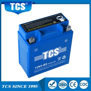 TCS SMF Battery 12N5-BS-blue