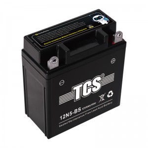 TCS SMF Battery 12N5-BS