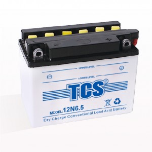 2019 China New Design Best Motorcycle Battery - TCS motorcycle battery dry charged lead acid battery 12N6.5 – SongLi