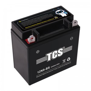2019 New Style 12v 5ah Motorcycle Battery - TCS SMF Battery  12N9-BS – SongLi