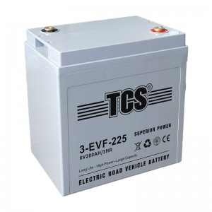 Bateria de veículo rodoviário elétrico TCS 3-EVF-225