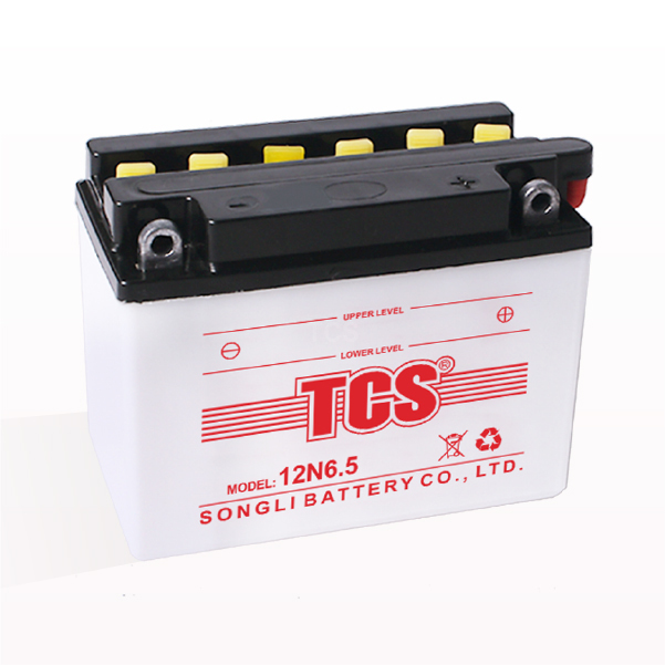Leading Manufacturer for Tcs Car Battery - TCS motorcycle battery dry charged lead acid battery 12N6.5 – SongLi