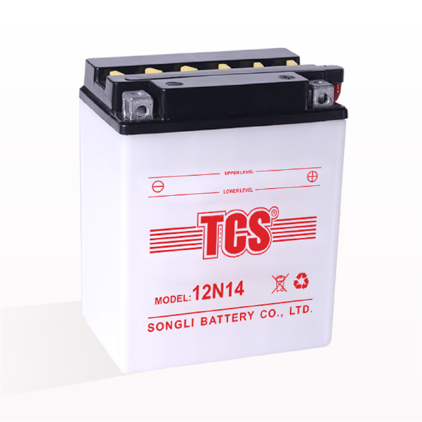 China Gold Supplier for Tcs Vrla Battery - Motorcycle battery dry charged conventional battery TCS 12N14 – SongLi