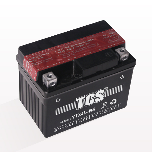 Super Purchasing for Gel Filled Motorcycle Battery - Motorcycle battery maintenance free TCS YTX4L-BS – SongLi