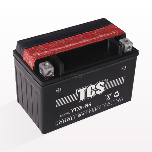 OEM China Best Motorcycle Battery Brand - Motorcycle battery dry charged maintenance free TCS-YTX9-BS – SongLi
