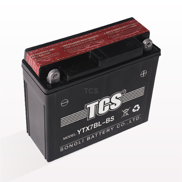 Special Design for 6v Agm - Motorcycle battery maintenance free TCS YTX7BL-BS  – SongLi
