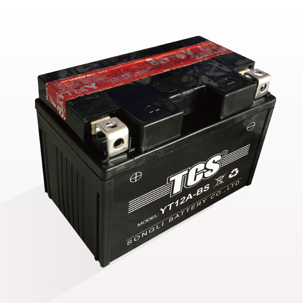Factory wholesale Motorcycle Battery Cost - TCS motorcycle battery dry charged MF YT12A-BS – SongLi