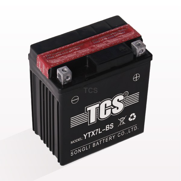 Factory Price For Small Motorbike Battery - TCS dry charged maintenance free battery for motorcycle YTX7L-BS – SongLi