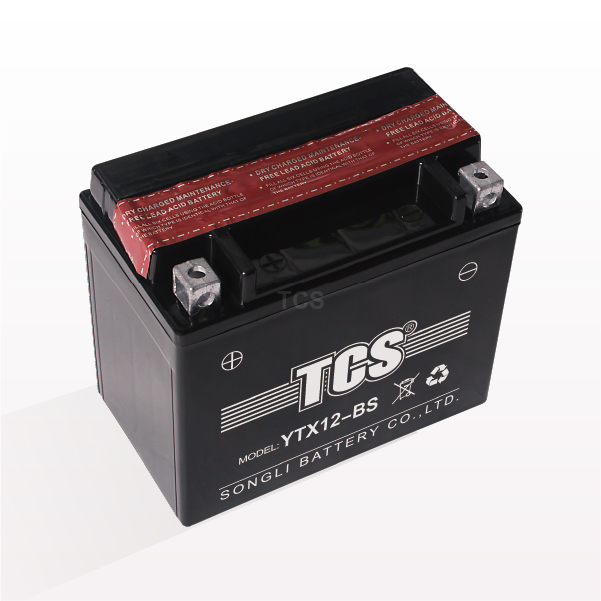 China Manufacturer for Vrla Gel Battery - Motorcycle battery dry charged maintenance free AGM TCS YTX12-BS – SongLi