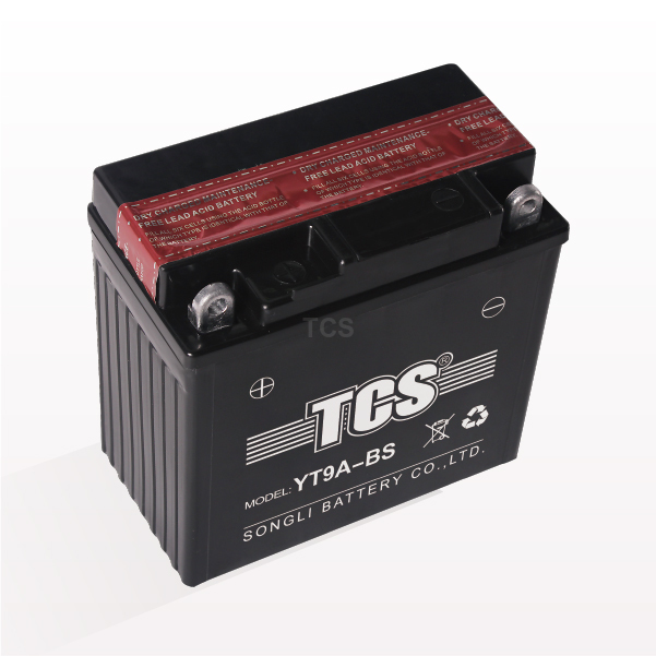Free sample for Yt12b4 Battery - TCS motorcycle battery VRLA dry charged YT9A-BS – SongLi