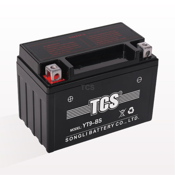 Leading Manufacturer for Tcs Car Battery - TCS motorcycle battery sealed MF YT9-BS – SongLi