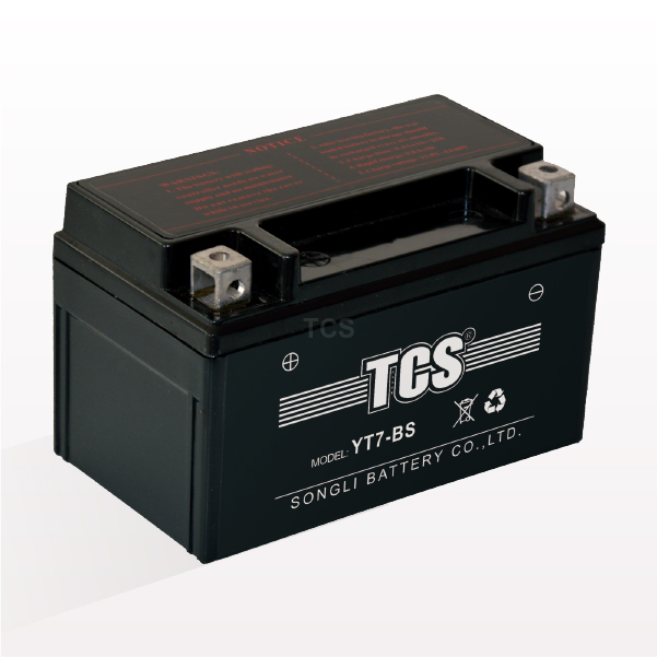 One of Hottest for Motorcycle Battery Ah - Motorcycle battery sealed maintenance free TCS YT7-BS – SongLi