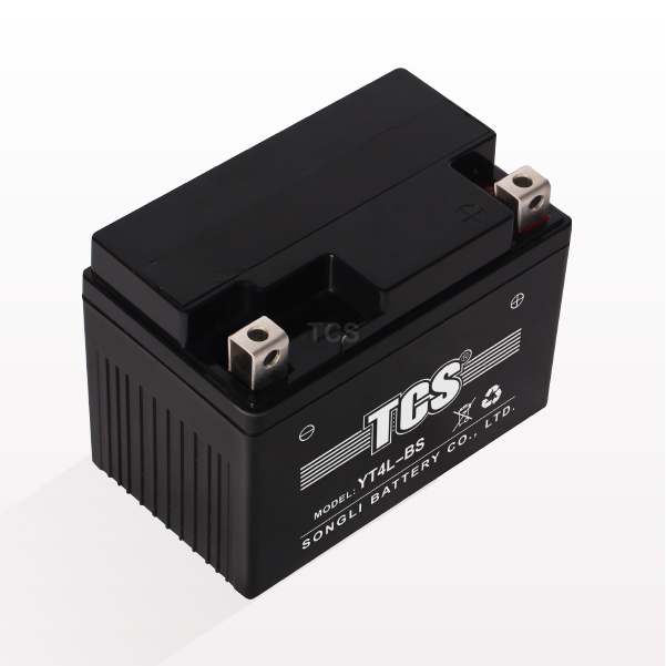 New Delivery for Tcs Storage Battery - TCS sealed maintenance free motorcycle battery YT4L-BS-B-copper – SongLi