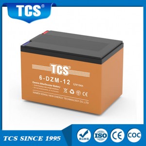 Dvojkolesová batéria TCS 12V 13Ah 6-DZM-12