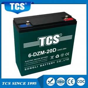 Two-Wheeler battery 12v 21.5Ah  6-DZM-20D