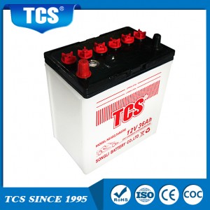 Electric vehicle car battery dry charged lead acid battery DRY 36B20R