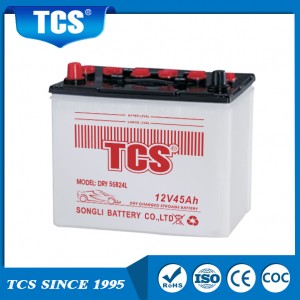 12V 45Ah Dry Charged Automotive Battery – 55B24L