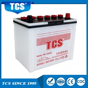 12V 60Ah Dry Charged Automotive Battery - 55D26L