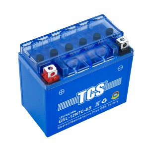 2019 New Style 12v 5ah Motorcycle Battery - TCS Gel battery for motorcycle 12N7C-BS – SongLi