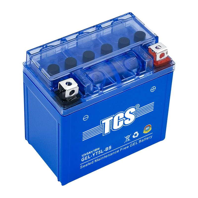 TCS Gel battery for motorbike motorcycle lead acid sealed MF YT5L-BS Featured Image