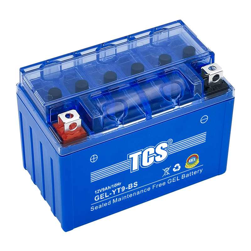 TCS Gel battery for motorcycle sealed maintenance free YT9-BS Featured Image